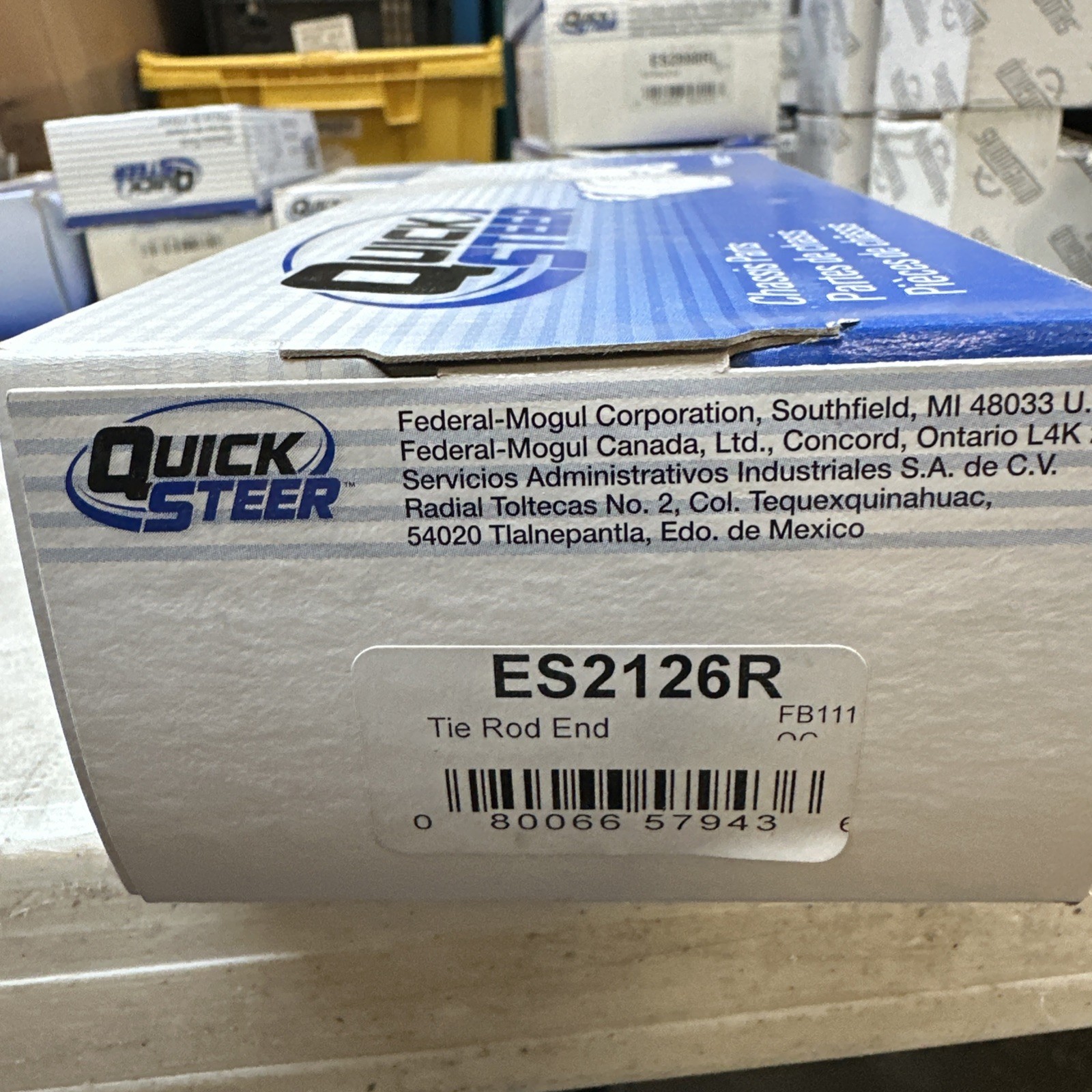 Quick Steer ES2126R Steering Tie Rod End - Image 3