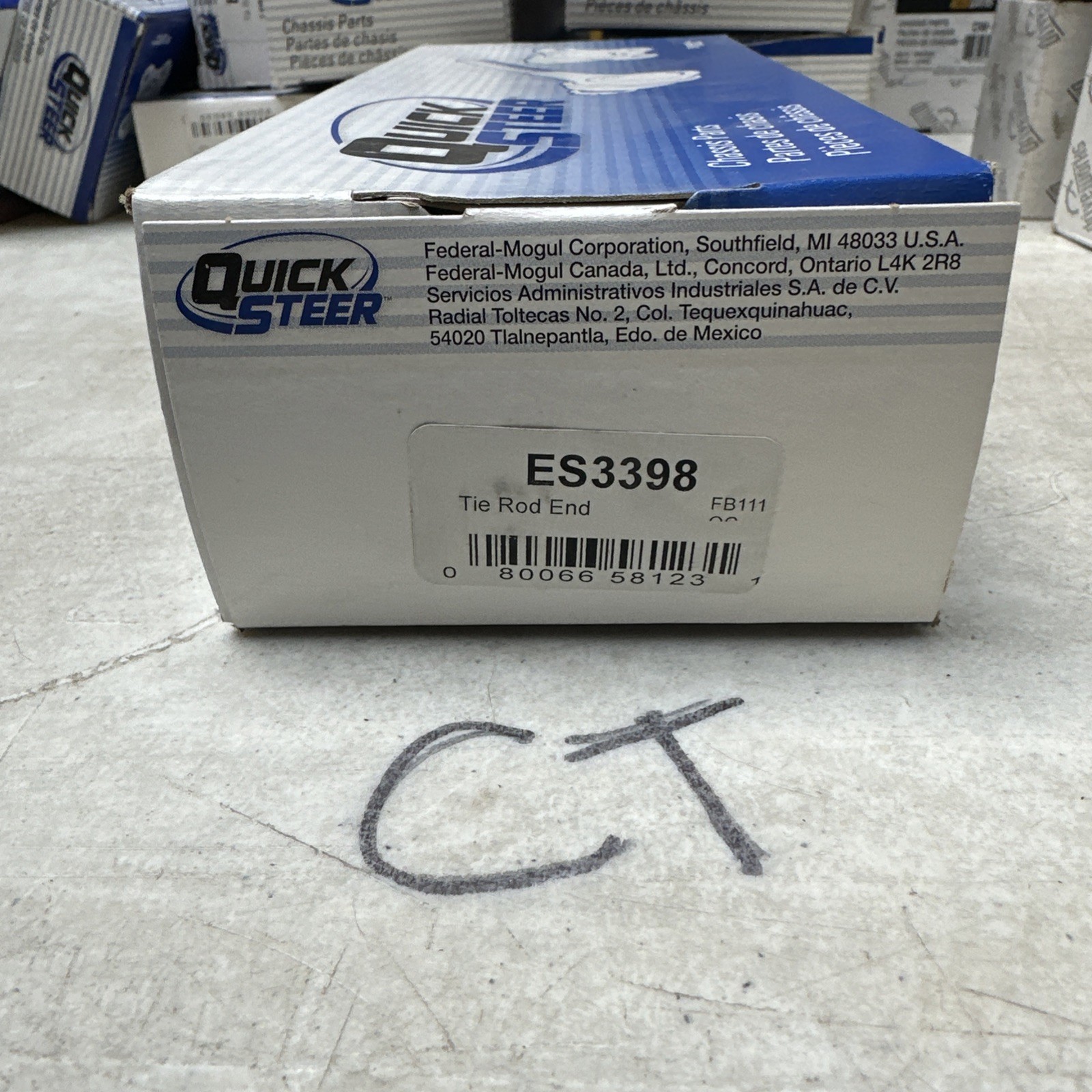 Quick Steer ES3398 Steering Tie Rod End For 97-99 Dodge Dakota Durango - Image 3