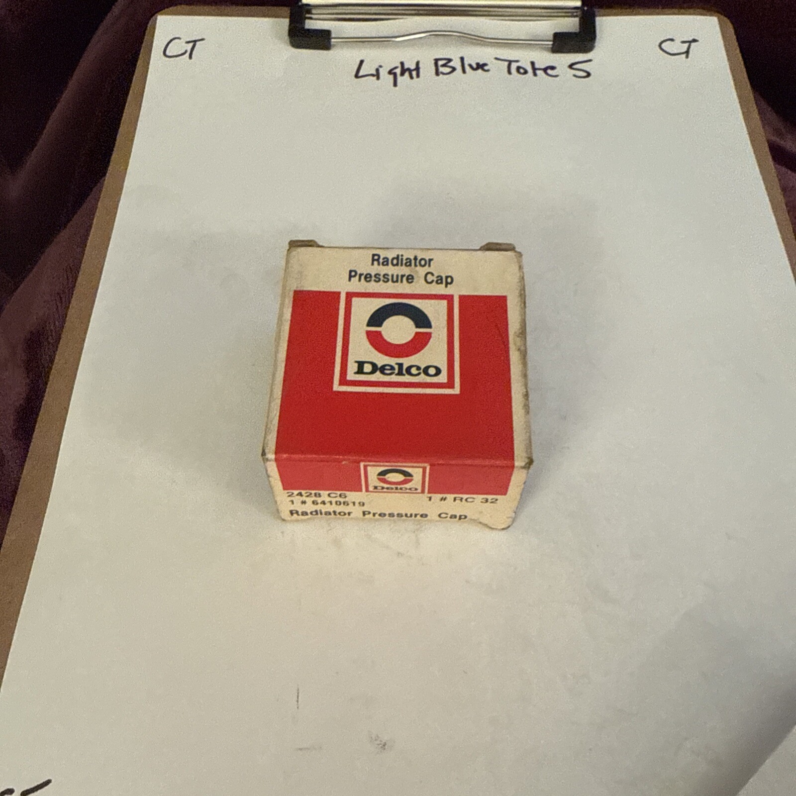 RC32 AC Delco Radiator Cap 71-82 Chevy 82-83 Truck - Image 4