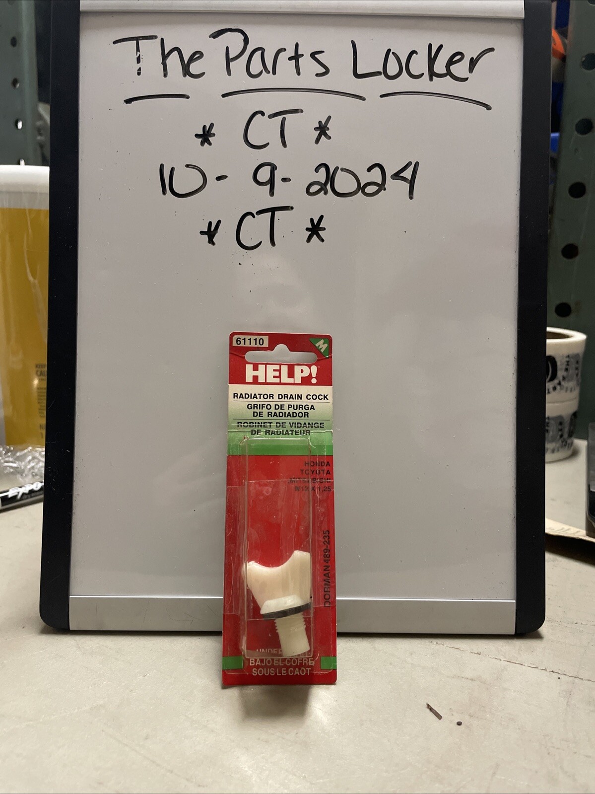 Radiator Drain Plug Dorman/Help 61110