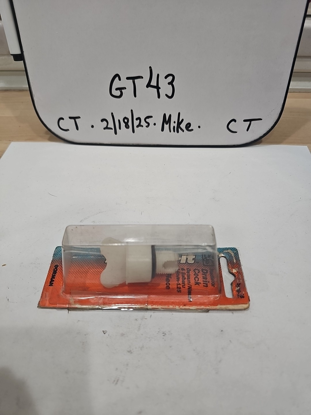 Replace-it/Dorman 489-238 (61116) radiator drain cock - Image 3