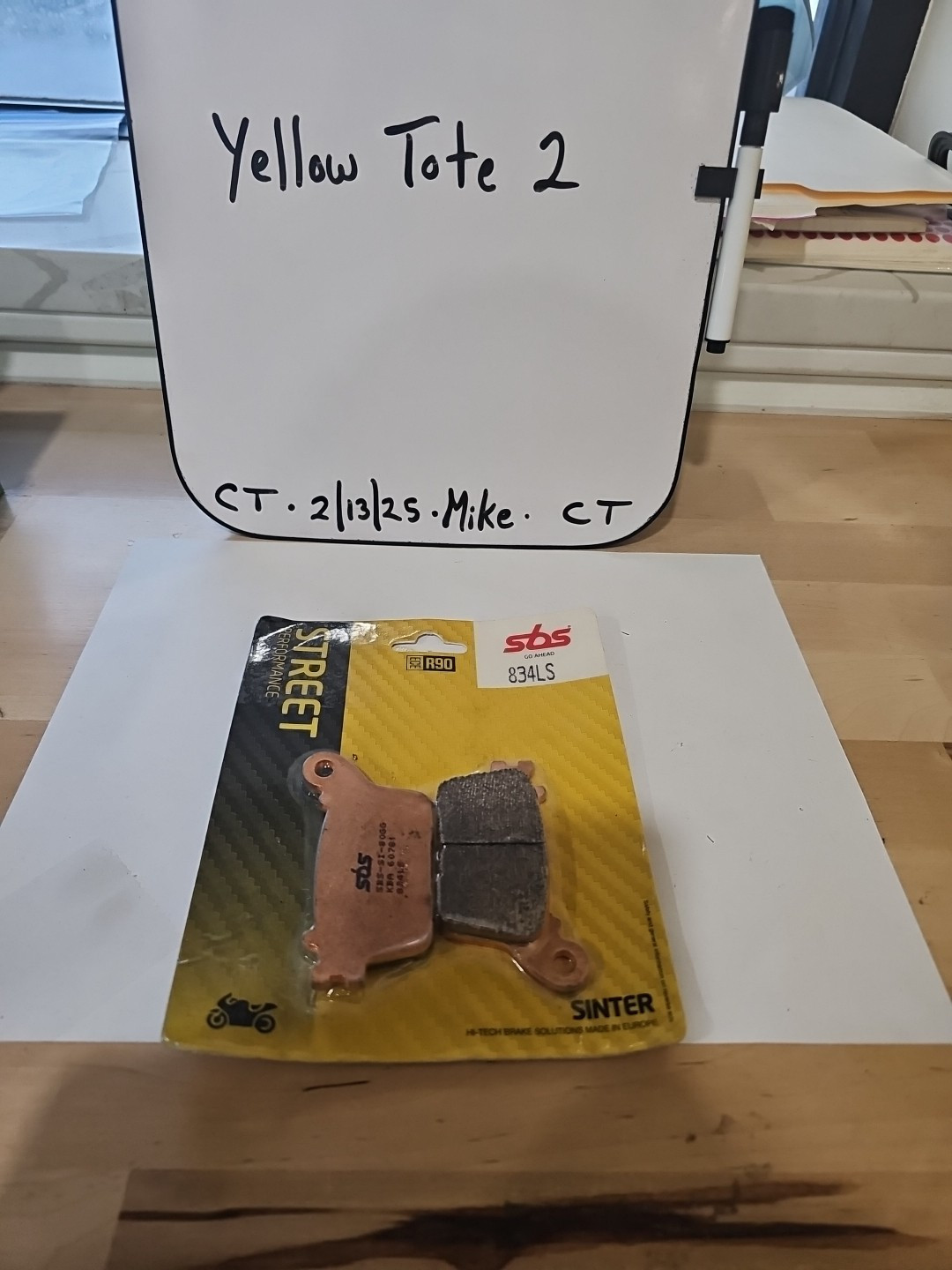 SBS Brake Pads 834LS 1721-1658