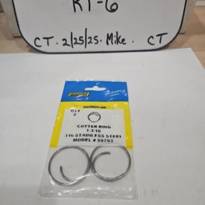 SEACHOICE 1 3/16 Cotter Ring 2/BG