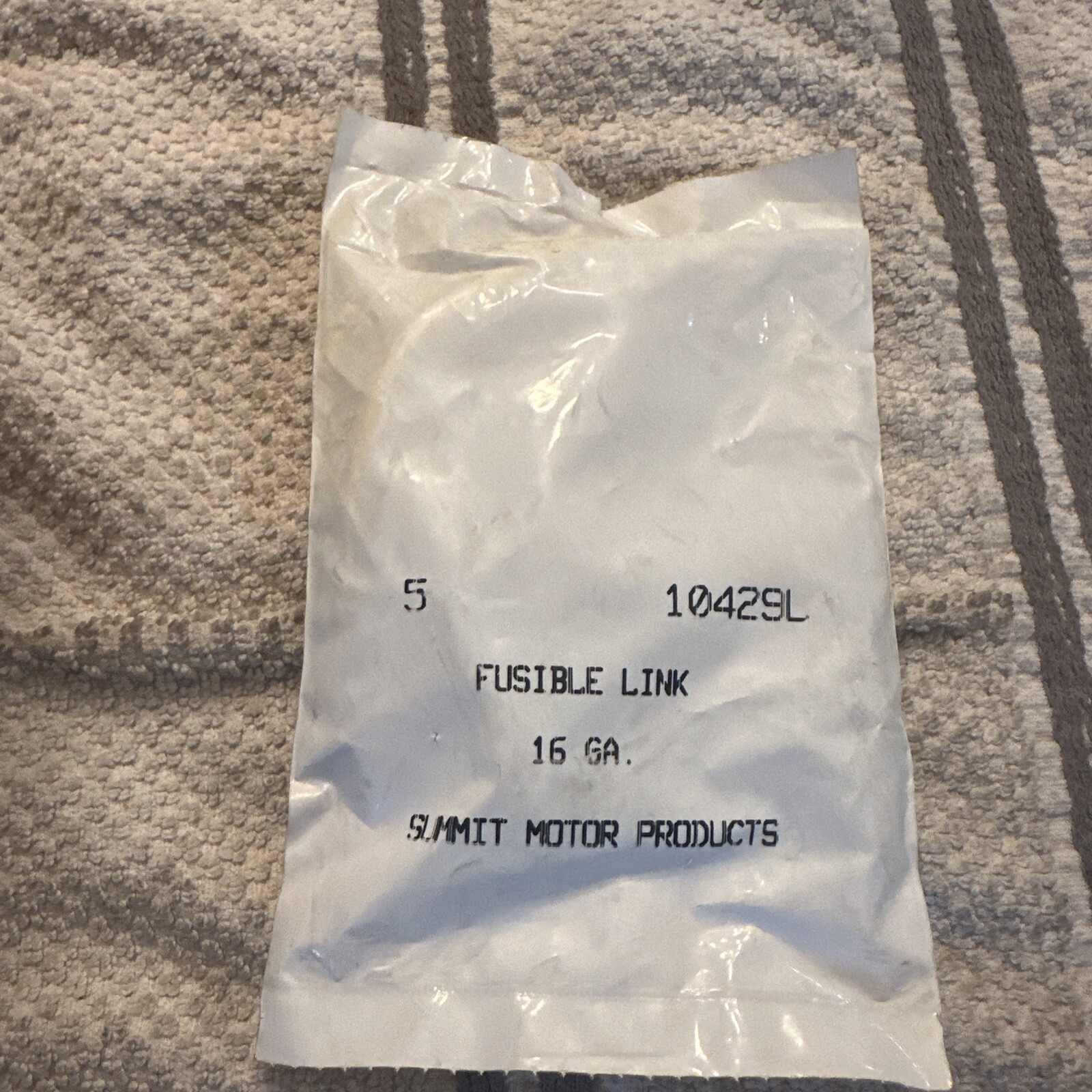 SUMMIT 10429L FUSIBLE LINK 16 GAUGE WIRE