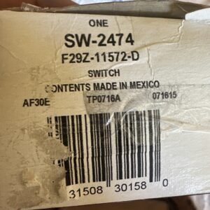 SW-2474 Motorcraft Ignition Switch for Bronco Country Ford Mustang Ranger Escort