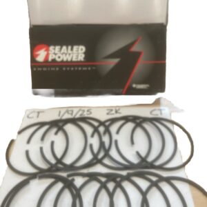 Sealed Power E251K30 SBC Chevy 350 383 Moly Piston Rings 4.030" (16 Rings Only)