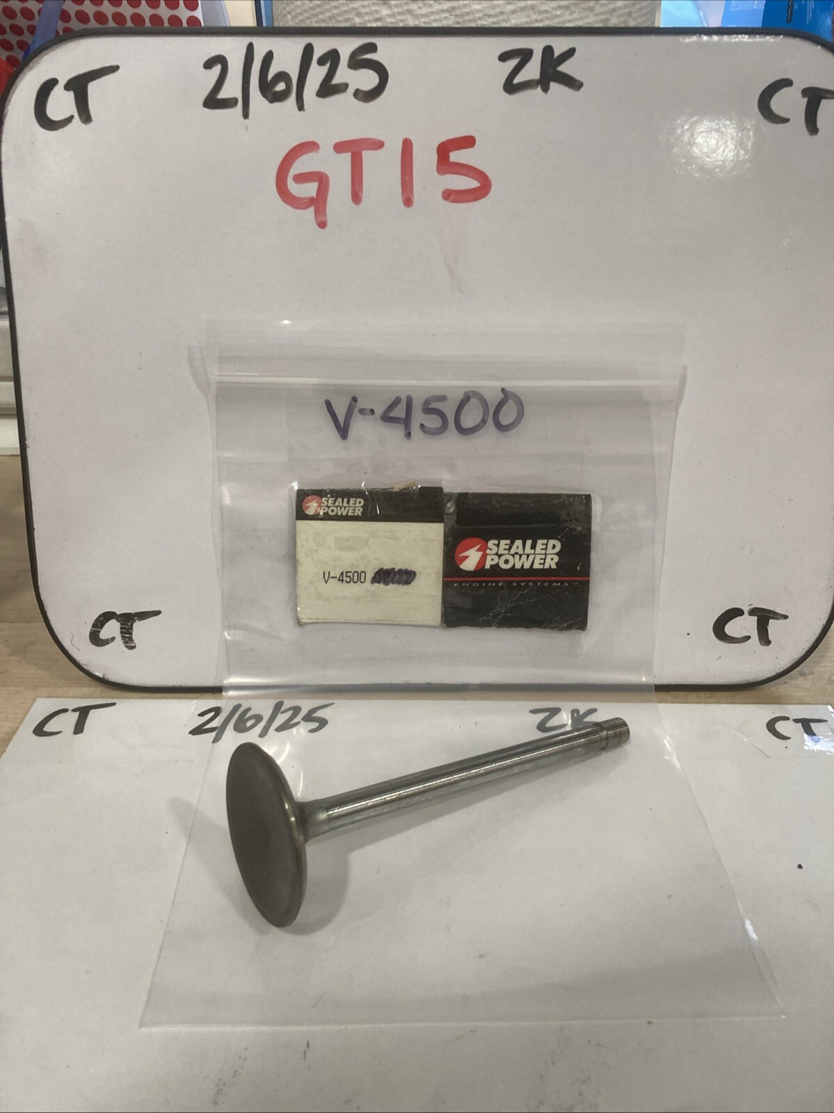 Sealed Power Engine Intake Valve V-4500 (Sold Individually)