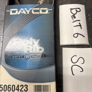 Serpentine Belt Poly Rib By Dayco 5060423