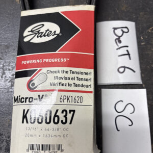 Serpentine Belt-Premium OE Micro-V Belt Gates K060637