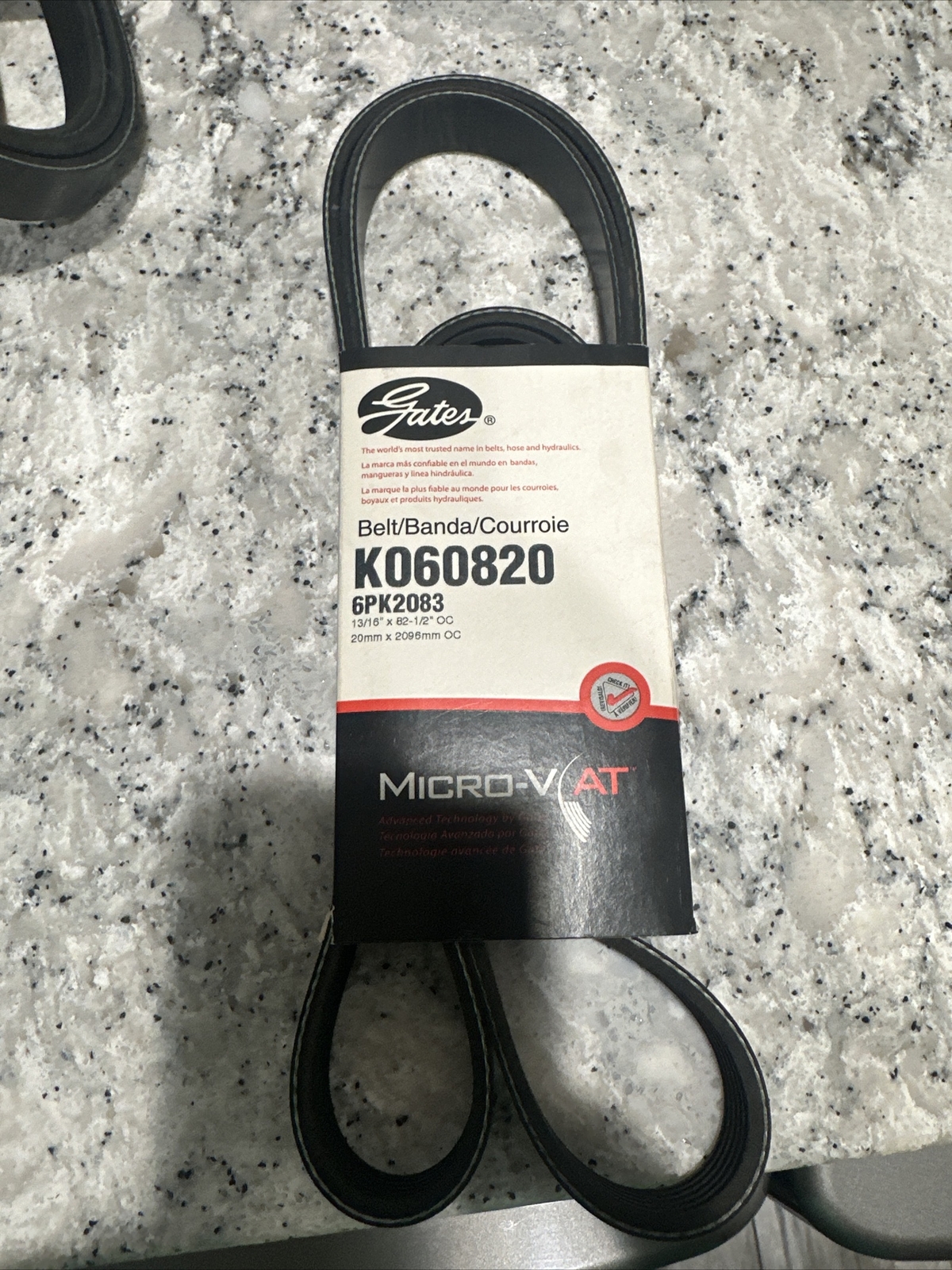 Serpentine Belt-Premium OE Micro-V Belt Gates K060820