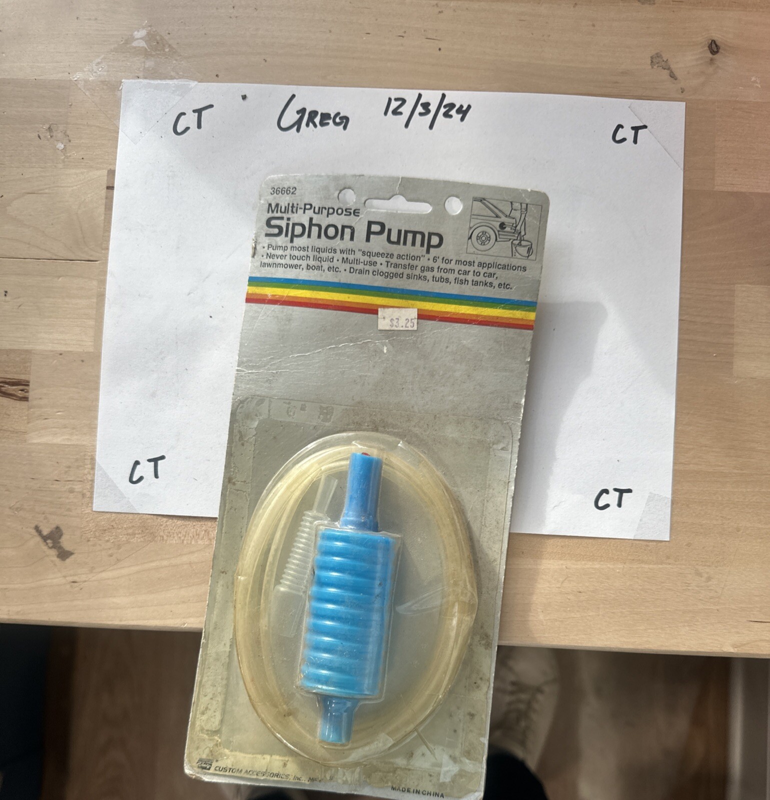 ShopCraft Multi-purpose Siphon Pump #36662