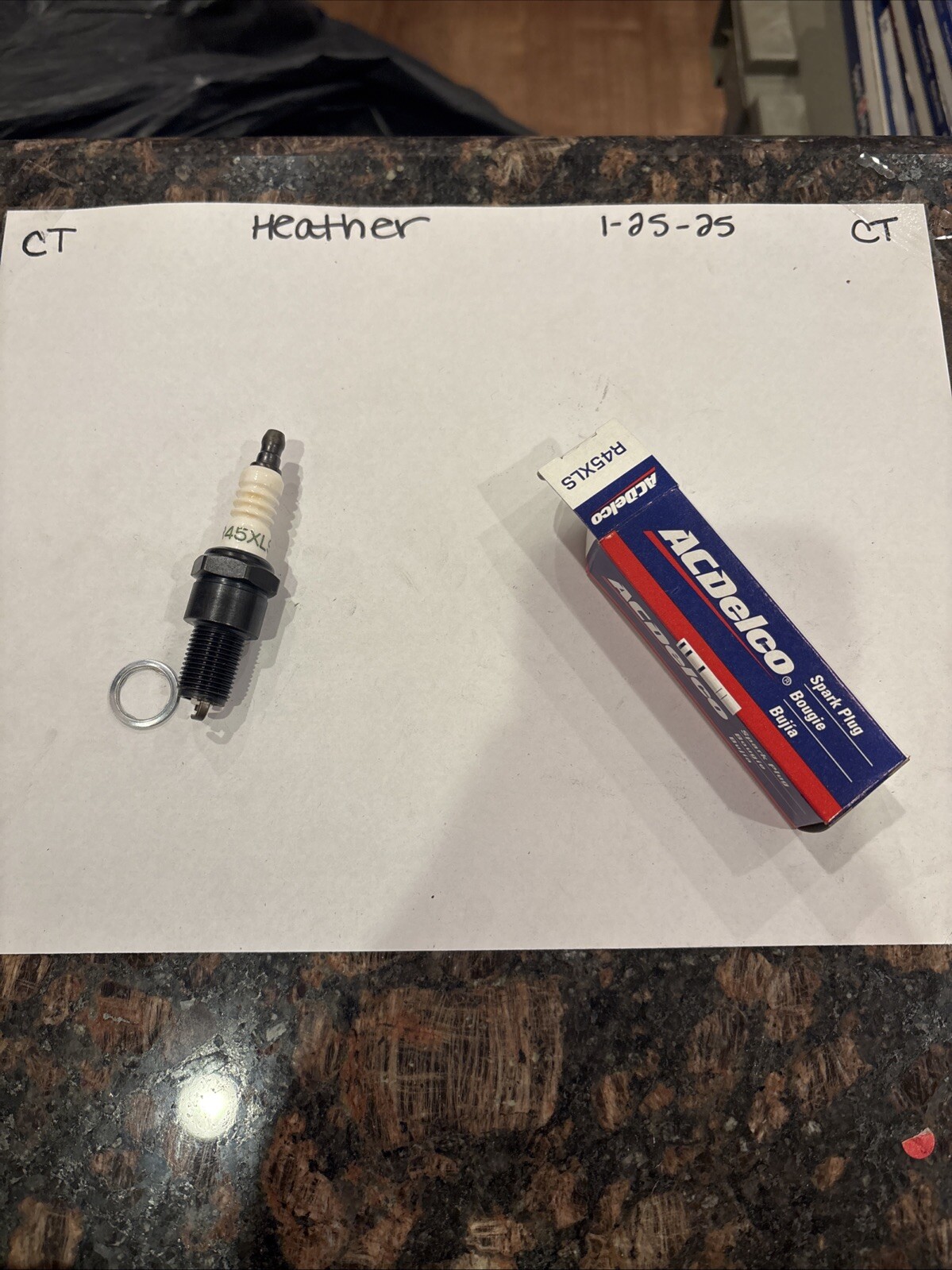 Spark Plug-Conventional ACDelco Pro R45XLS