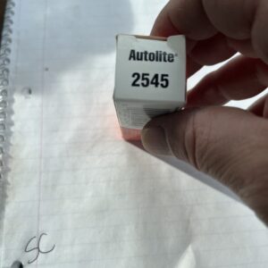 Spark Plug-Copper Resistor Autolite 2545
