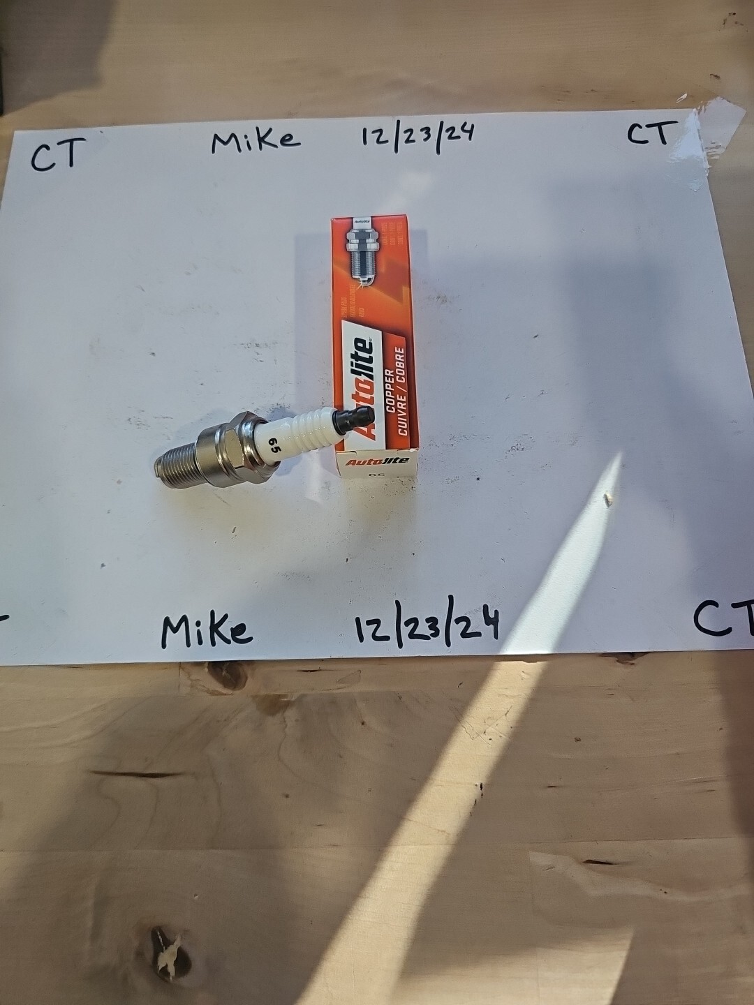 Spark Plug-Copper Resistor Autolite 65 - Image 3