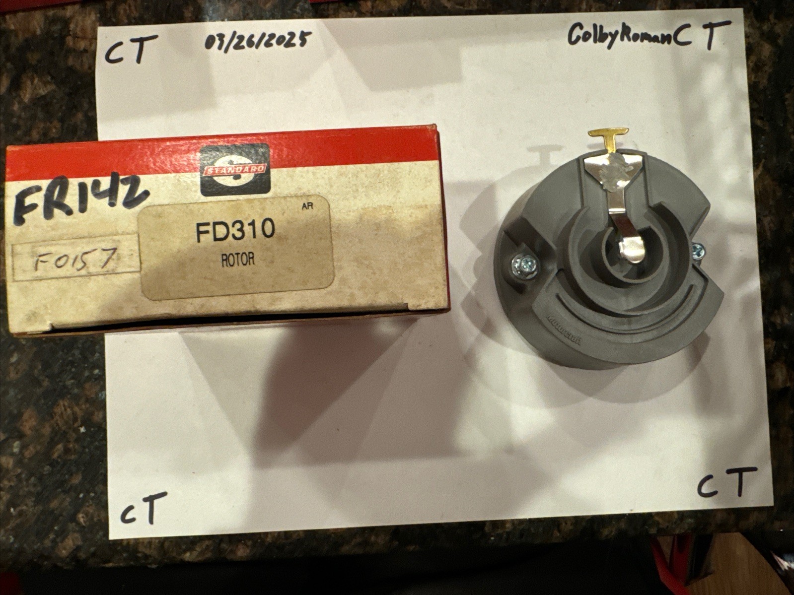 Standard Motor Products FD310 Ignition Distributor Rotor (F)