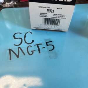 Standard Motor Products RU-93 HVAC Blower Motor Resistor