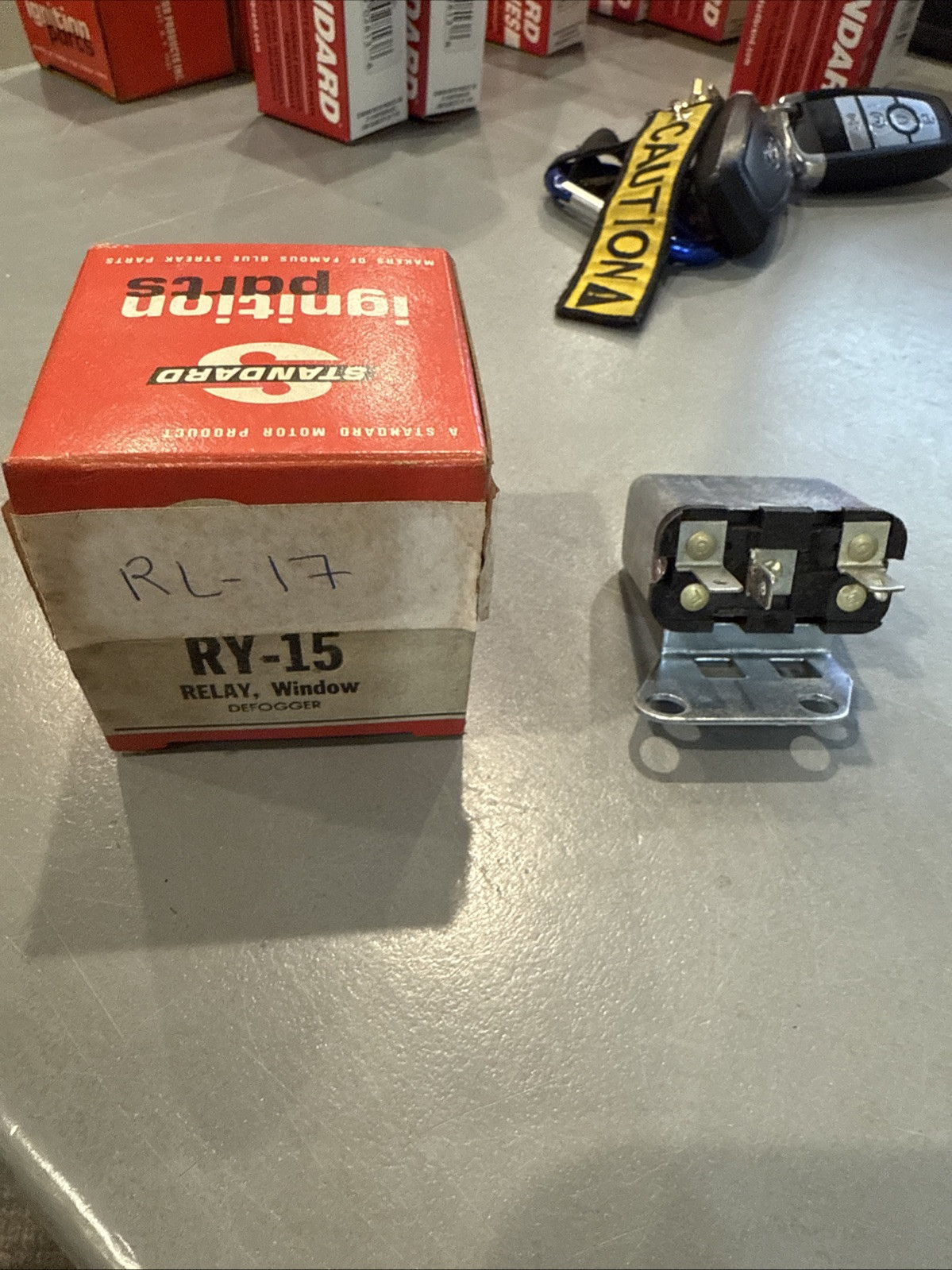 Standard Relay RL-17 RY-15