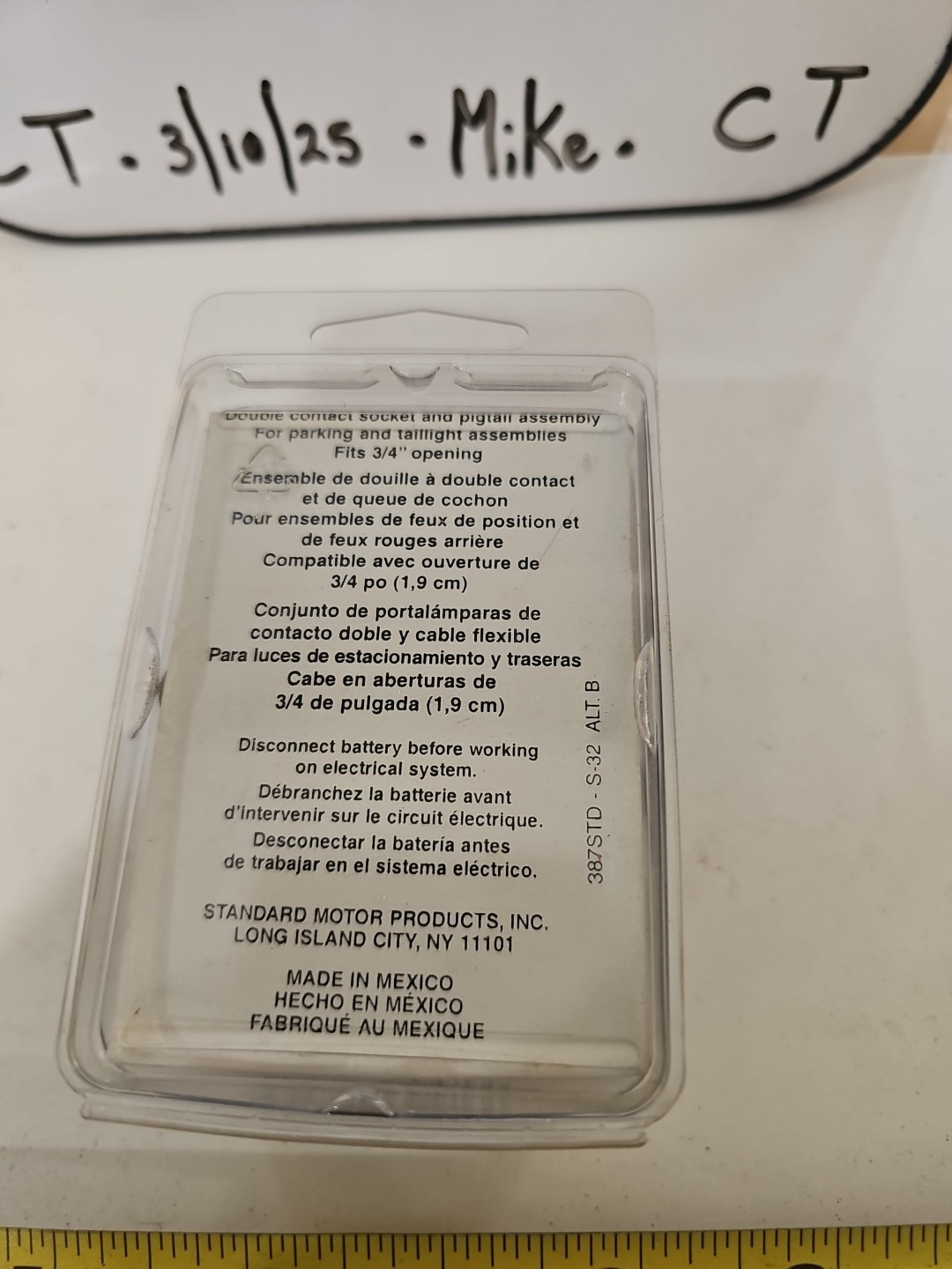 Standard S-32 socket, pigtail assy. double contact - Image 4