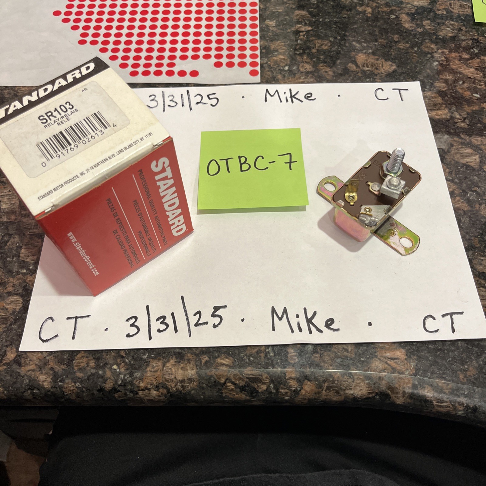 Starter Relay Standard SR-103 - Image 4