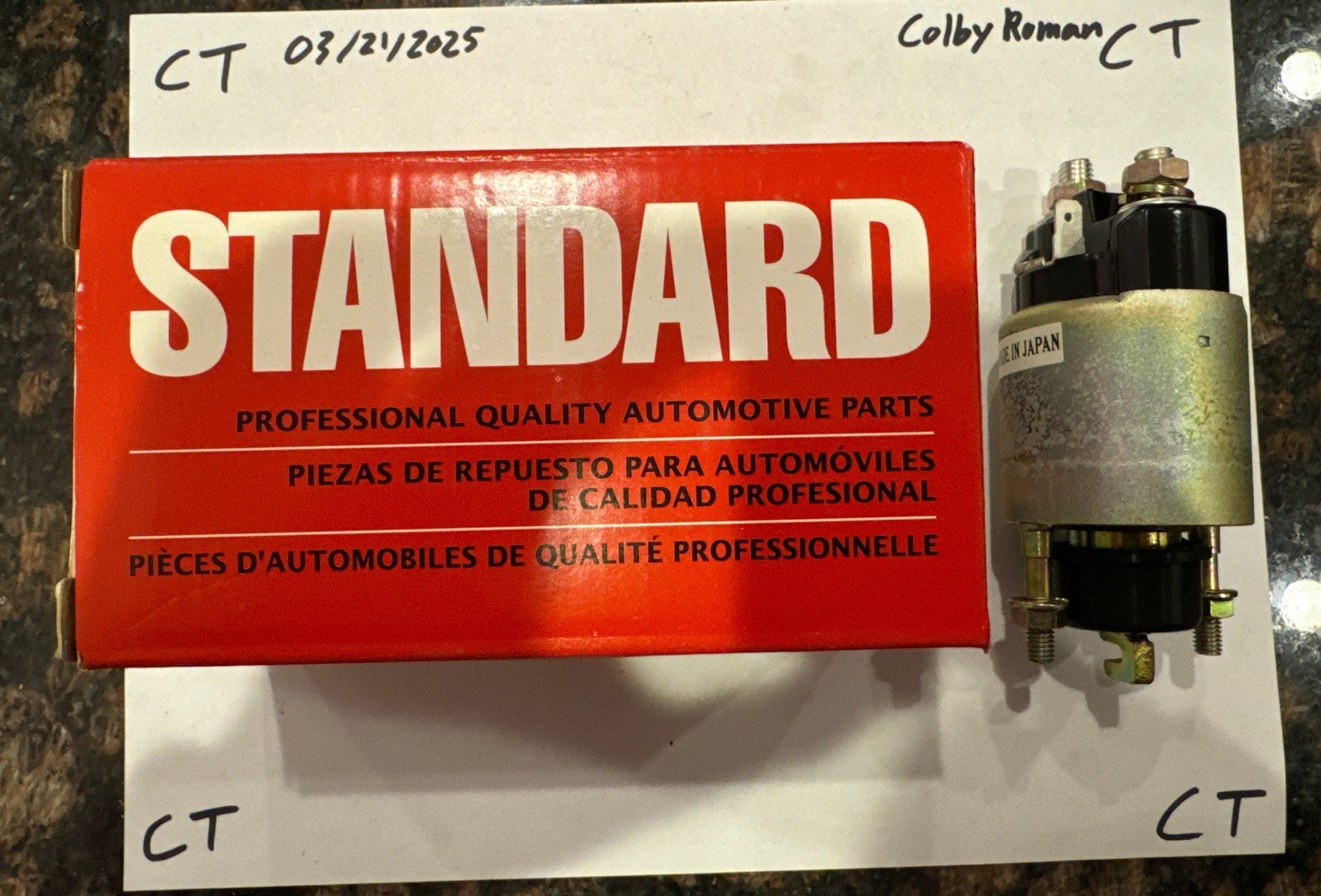 Starter Solenoid Standard SS-261