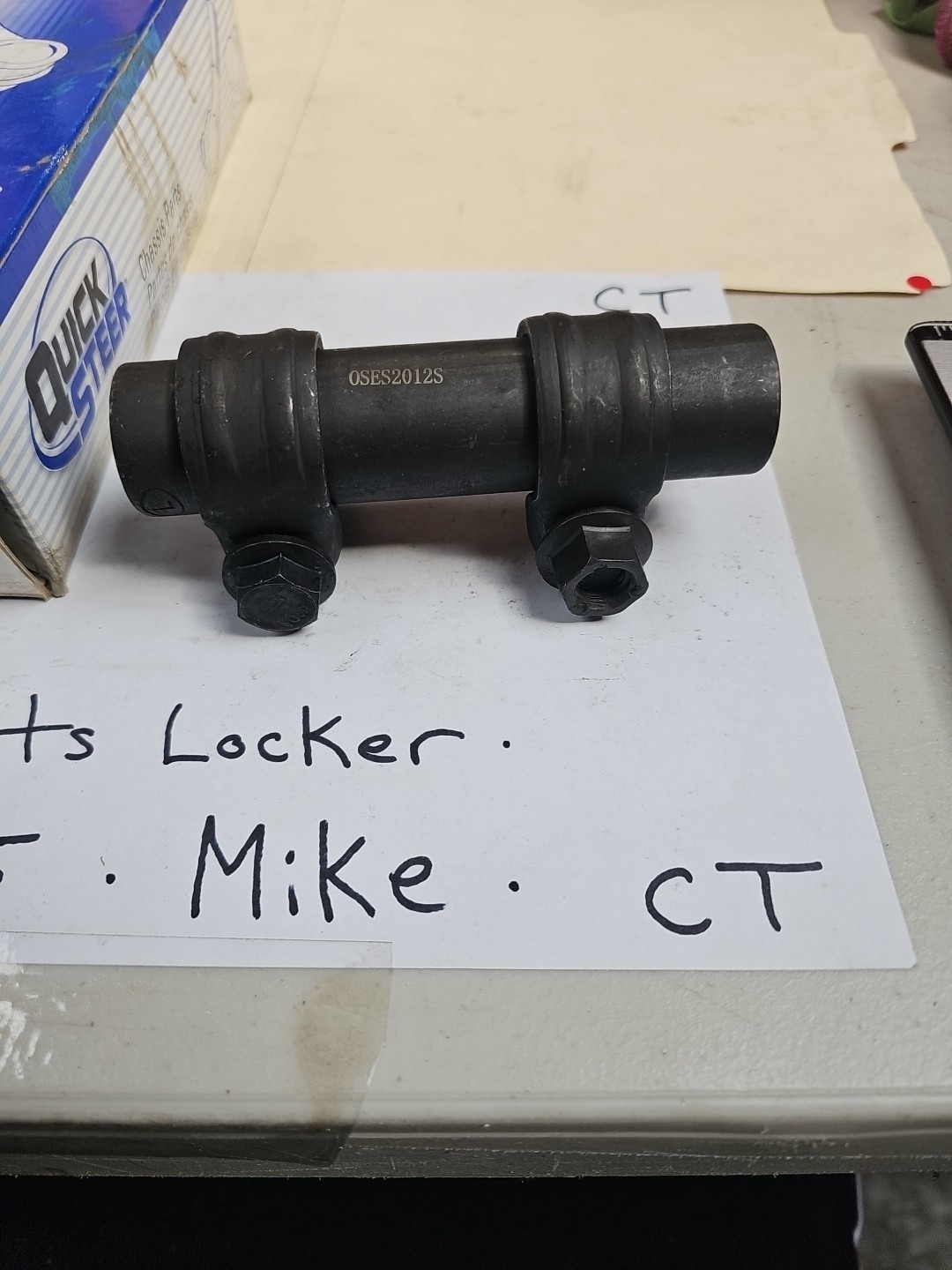 Steering Tie Rod End Adjusting Sleeve QuickSteer ES2012S - Image 4