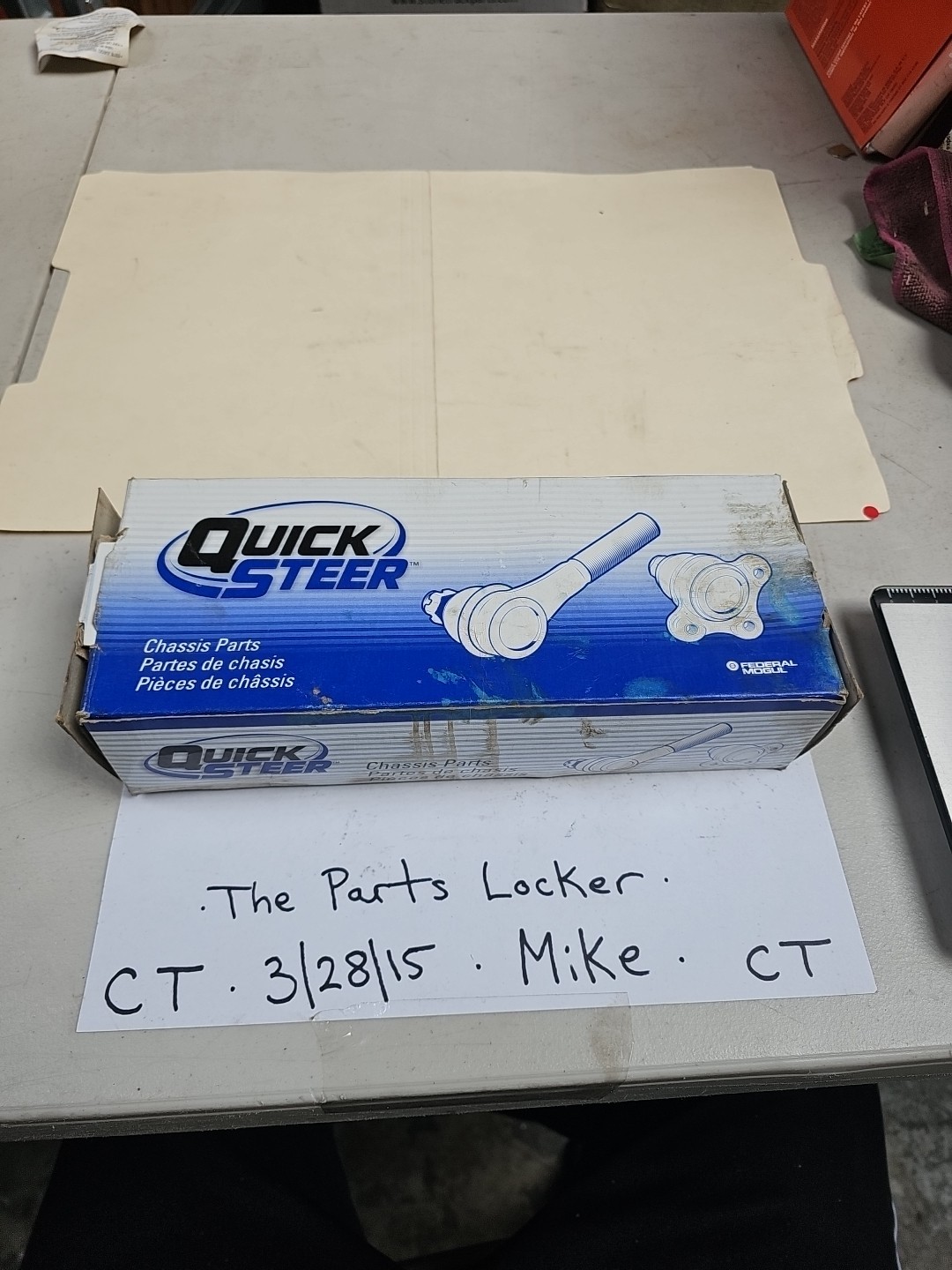 Steering Tie Rod End Adjusting Sleeve QuickSteer ES2012S - Image 5