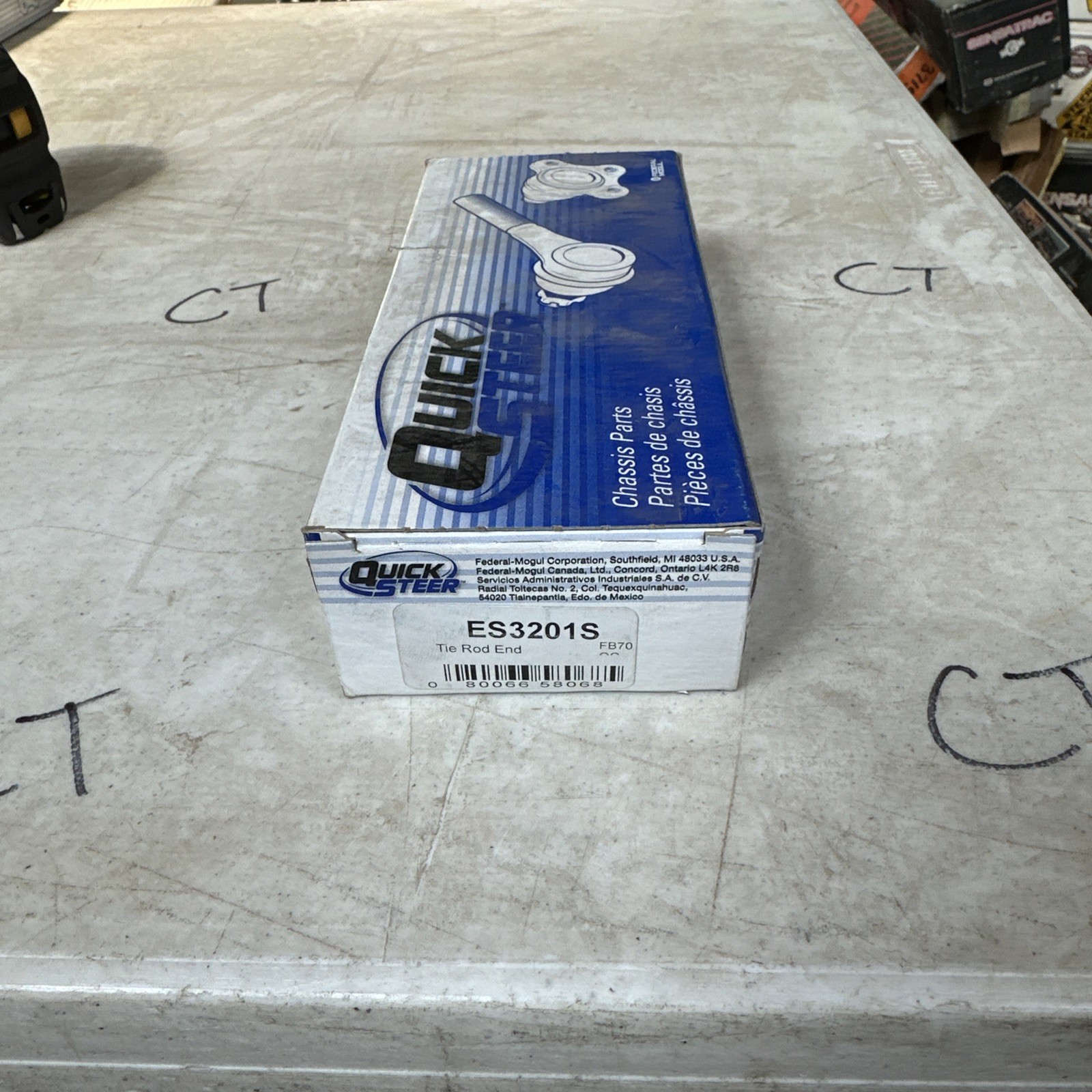 Steering Tie Rod End Adjusting Sleeve QuickSteer ES3201S