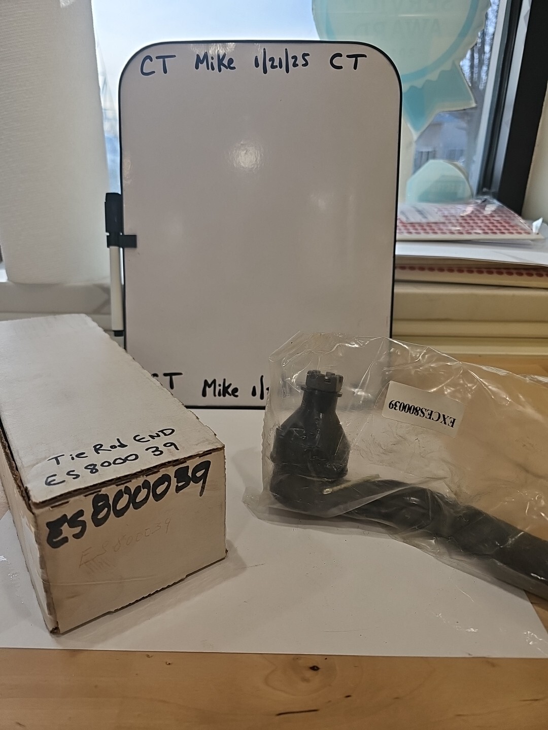 Steering Tie Rod End ES800039 fits 03-09 Kia Sorento