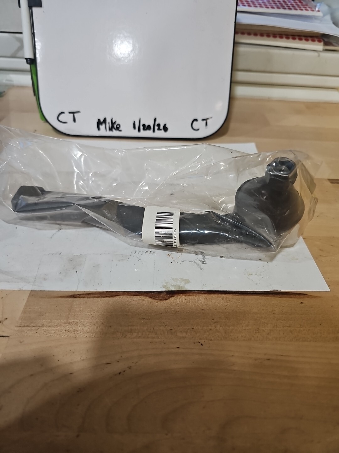 Steering Tie Rod End Parts Master ES800033 - Image 3