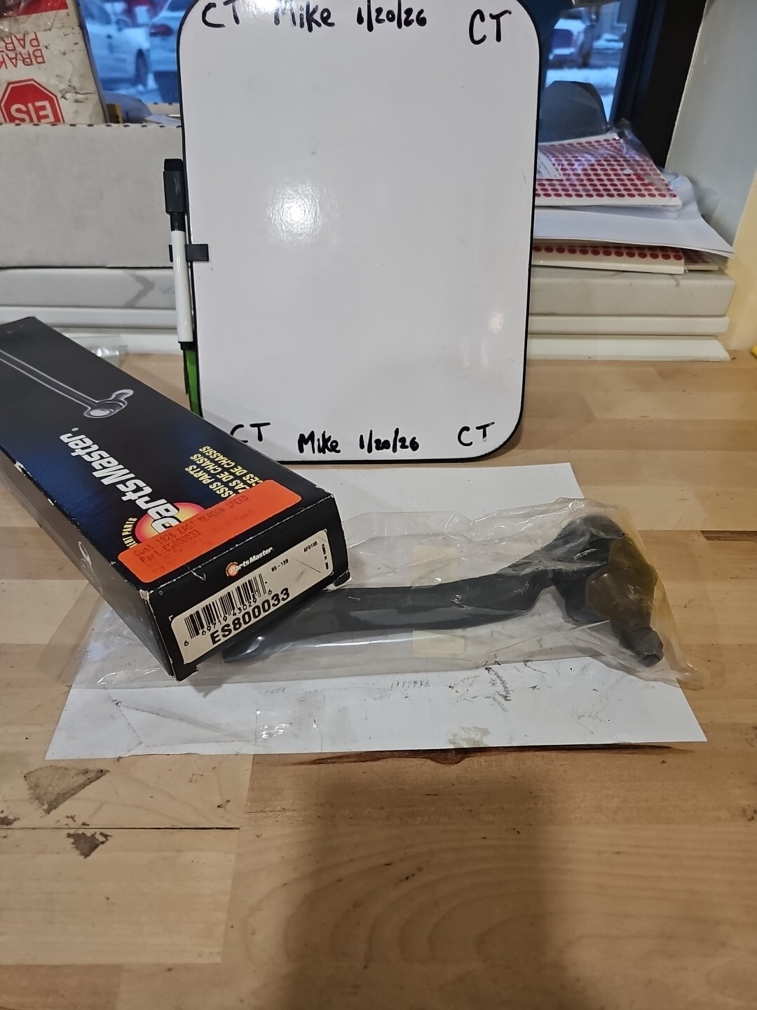 Steering Tie Rod End Parts Master ES800033