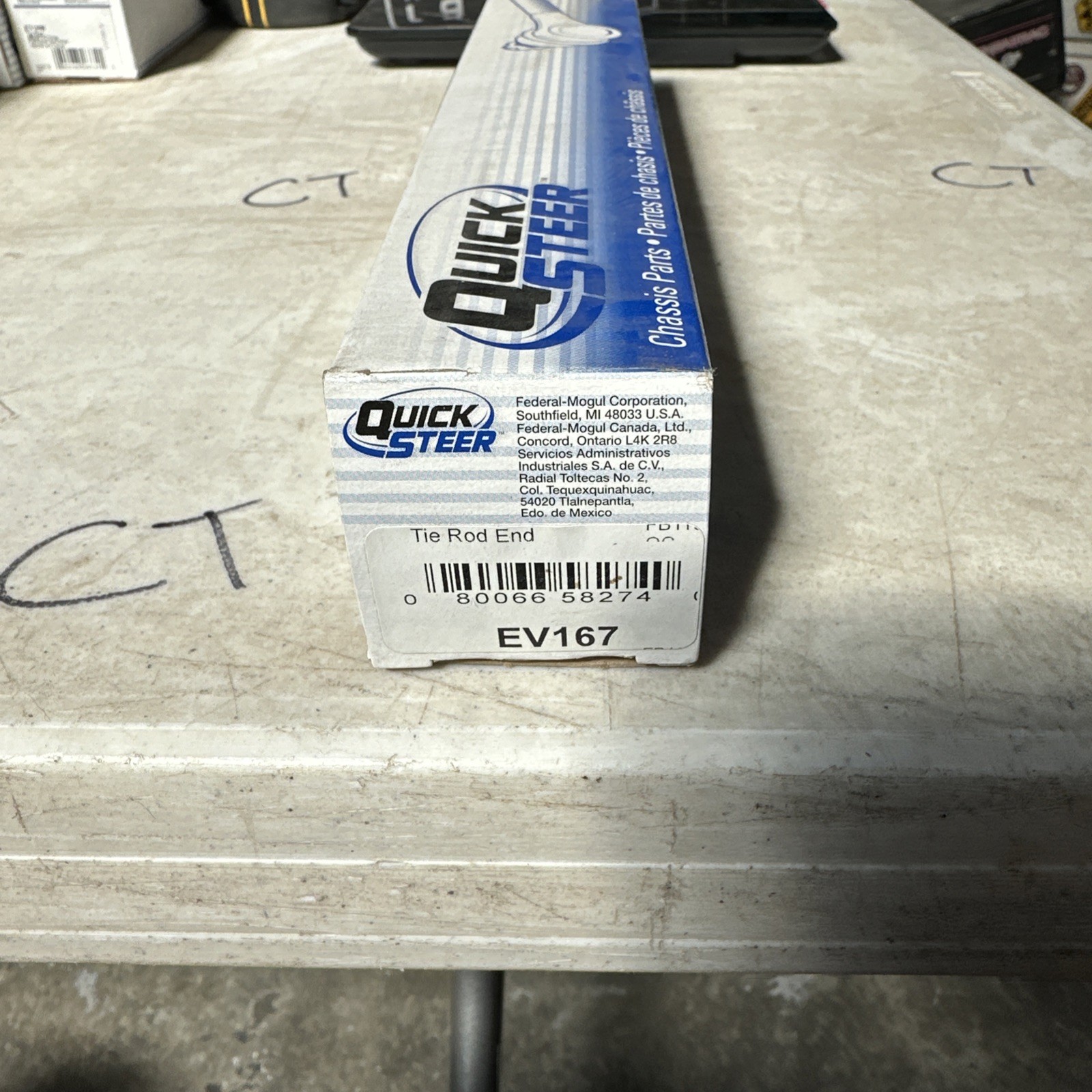 Steering Tie Rod End QuickSteer EV167