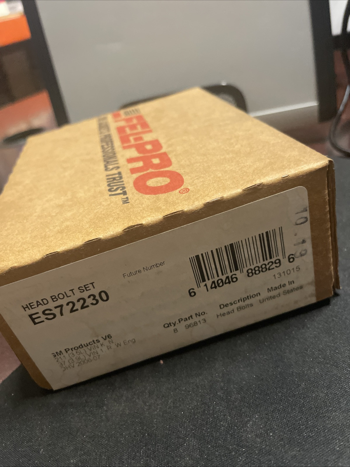 Stretch Head Bolt Set Fel-Pro ES72230 - Image 3