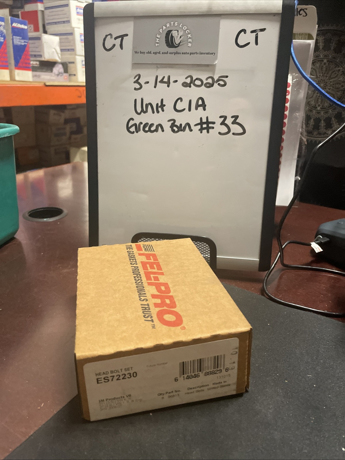 Stretch Head Bolt Set Fel-Pro ES72230