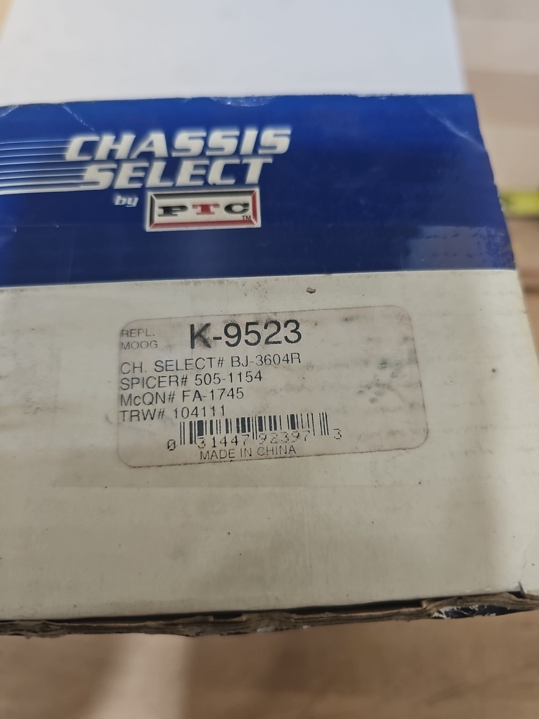 Suspension Ball Joint Chassis Select By PTC K9523 - Image 6