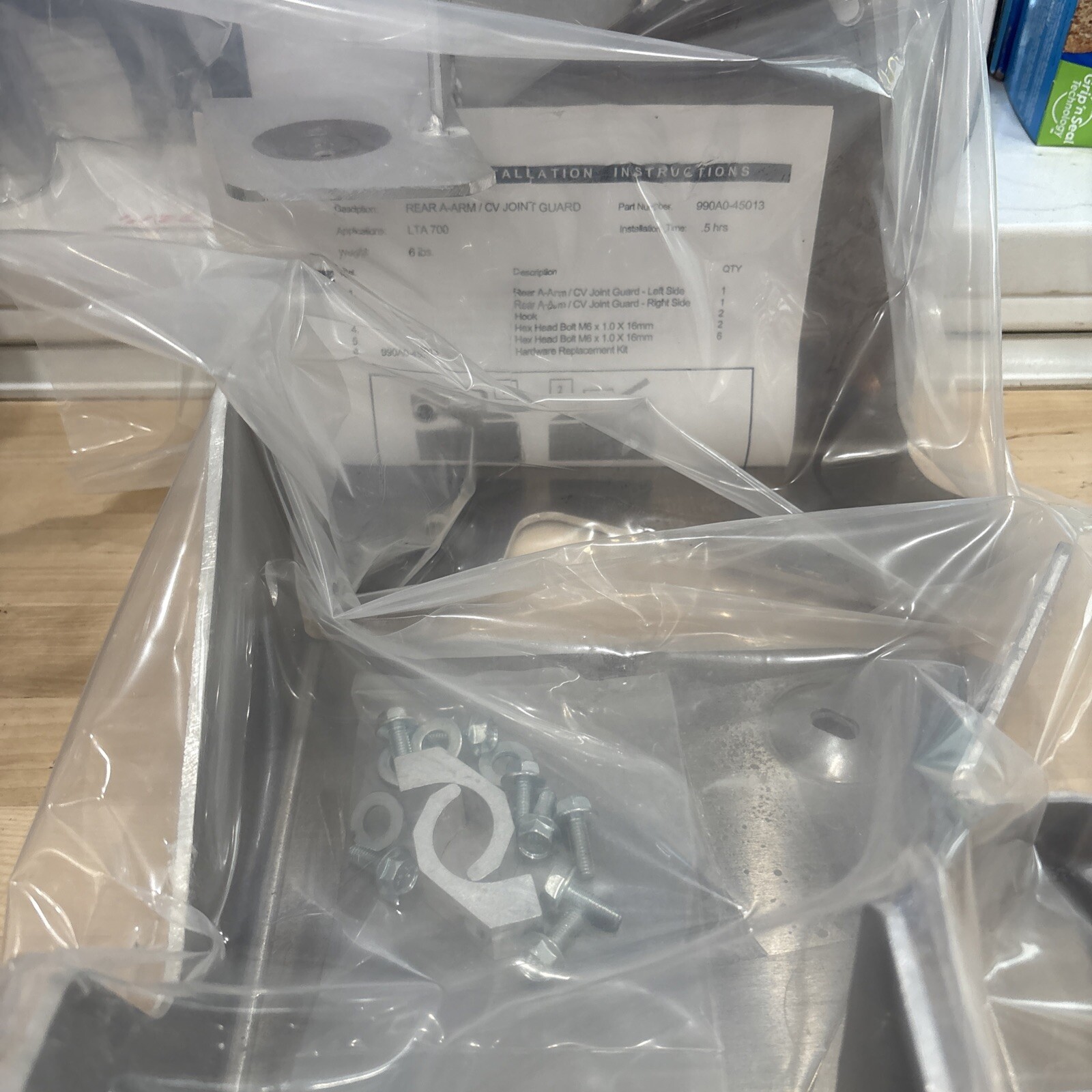 Suzuki 990A0-45013 Lt-A 700 Rear A Arm Guards - Image 5