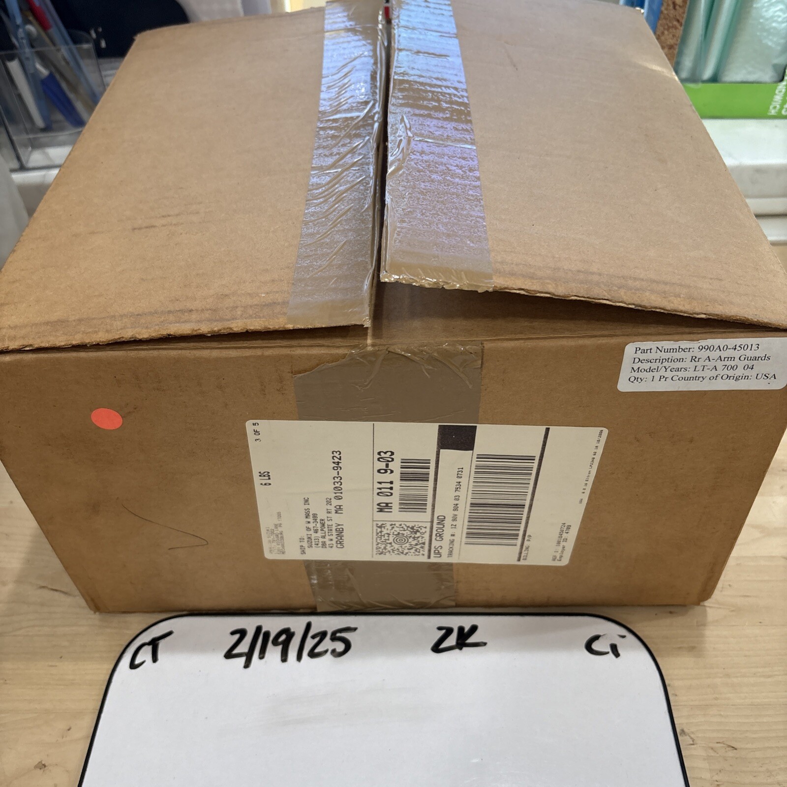 Suzuki 990A0-45013 Lt-A 700 Rear A Arm Guards - Image 7