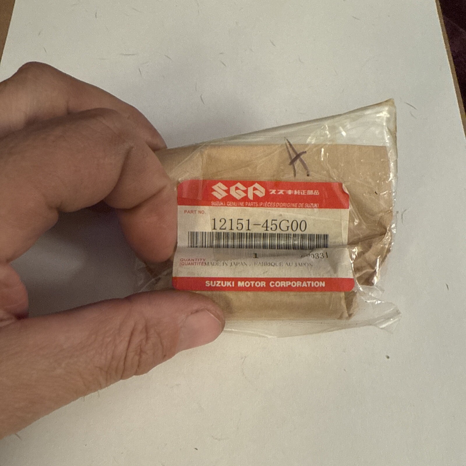 Suzuki OEM Part 12151-45G00 PIN, PISTON - Image 3