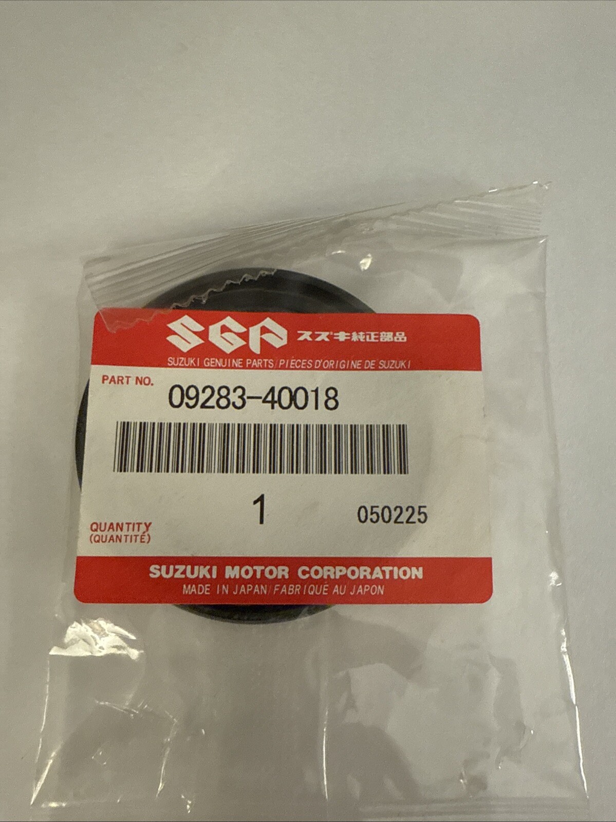 T5 Genuine Suzuki Marine 09283-40018 Dust Seal OEM New Factory Boat Parts - Image 3