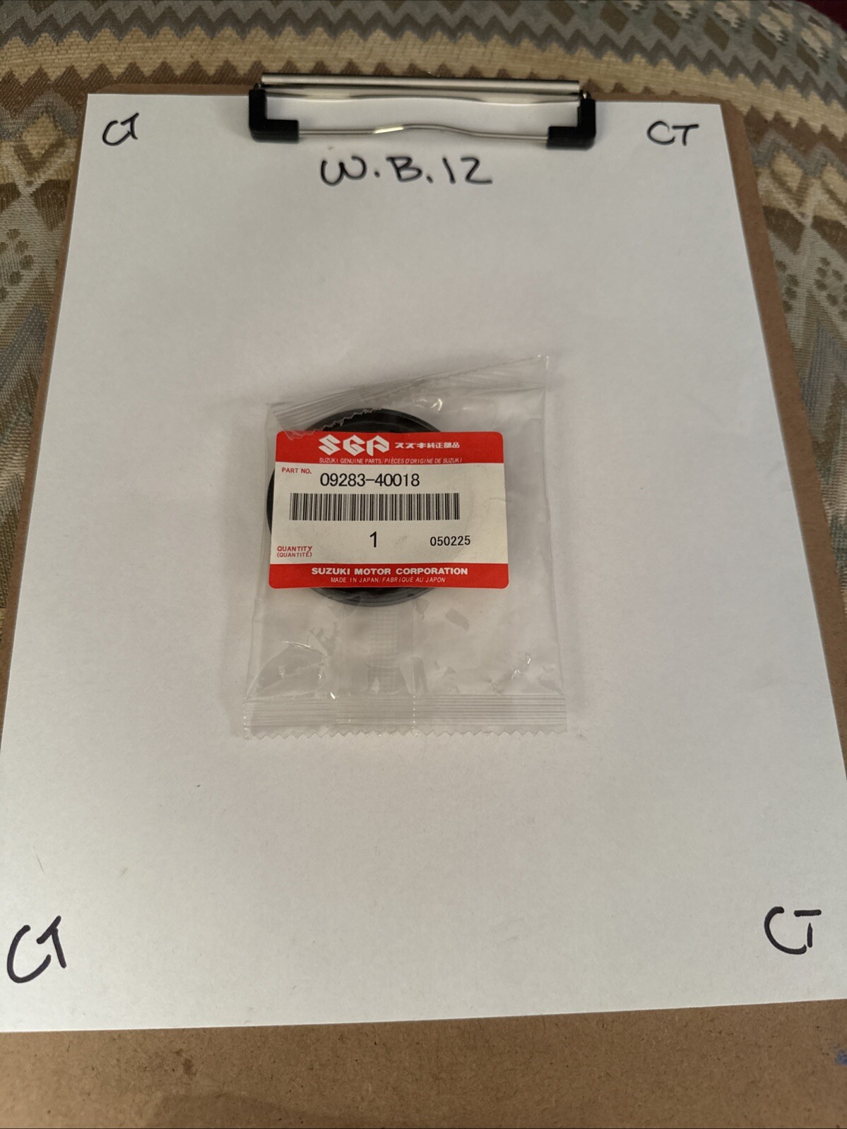 T5 Genuine Suzuki Marine 09283-40018 Dust Seal OEM New Factory Boat Parts