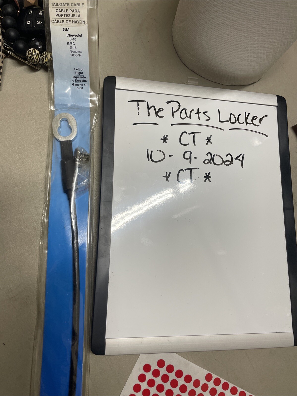 Tailgate Cable Dorman/Help 38534