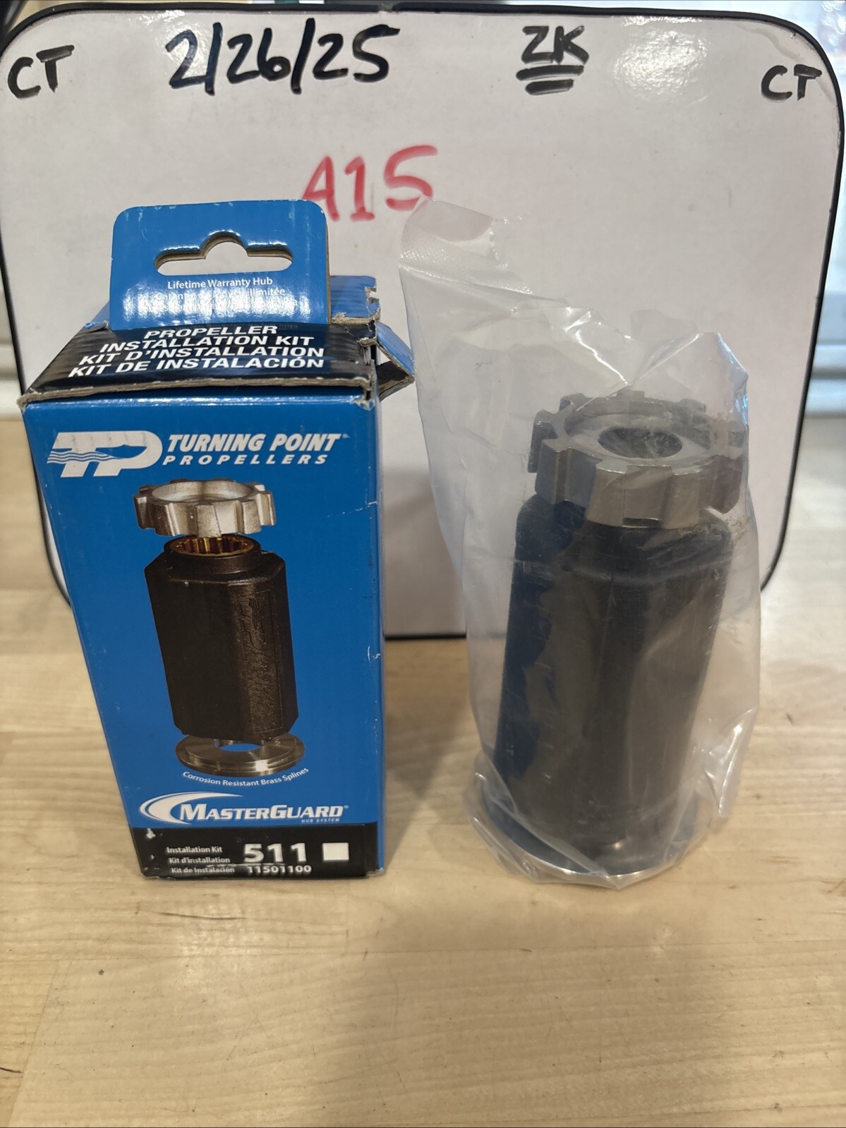 Turning Point Hub Install Kit Masterguard #11501100 #511