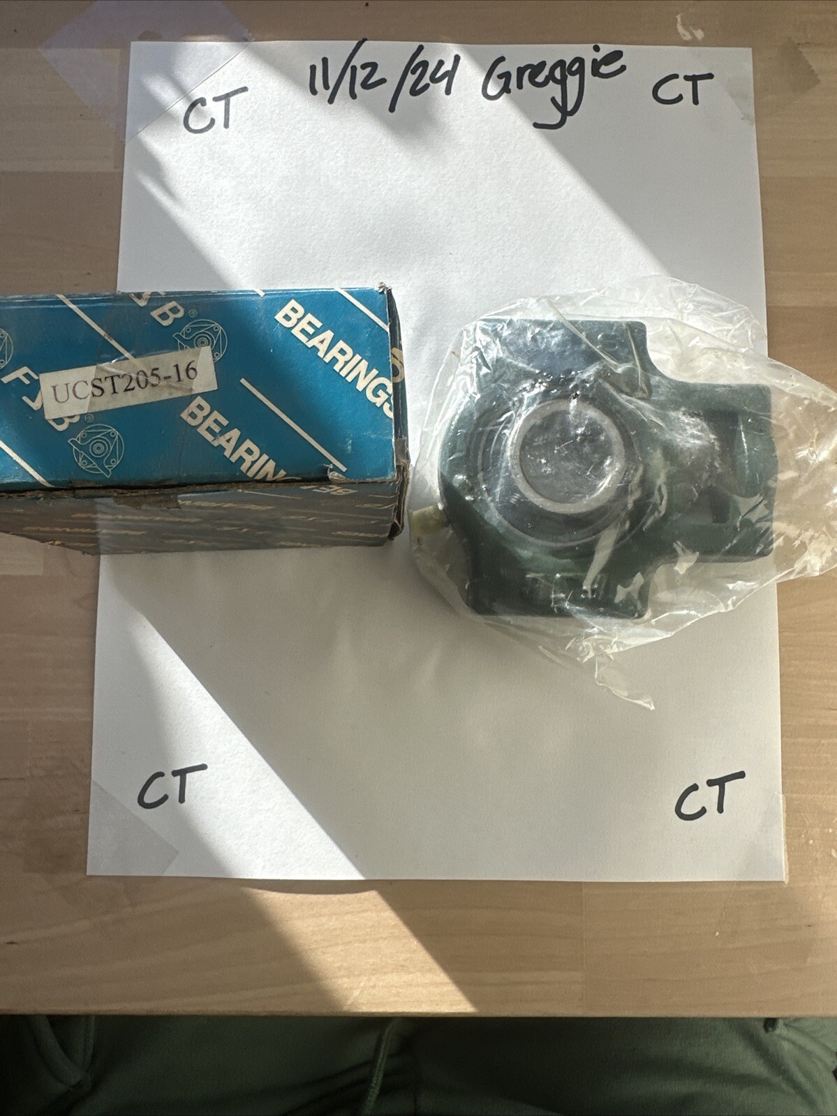 UCF205-16 Pillow Block Flange Bearing 1" Bore 4 Bolt (2 PACK)