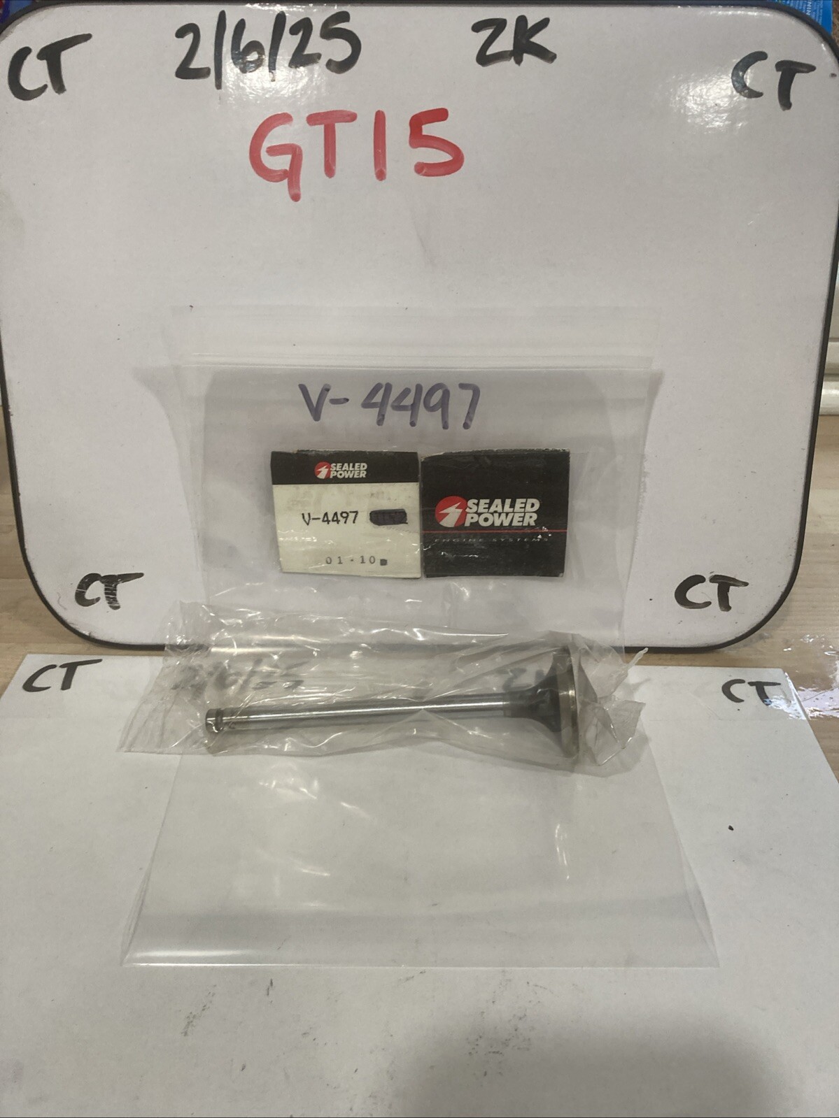 V-4497 SEALED POWER ENGINE EXHAUST VALVE NEW