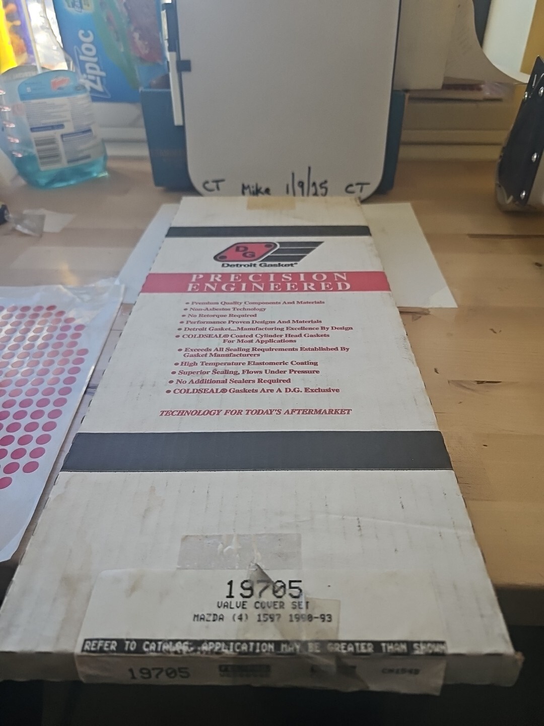 VS 50685 R Valve Cover Gasket Set Derrpit Gasket NOS 90-93 Mazda