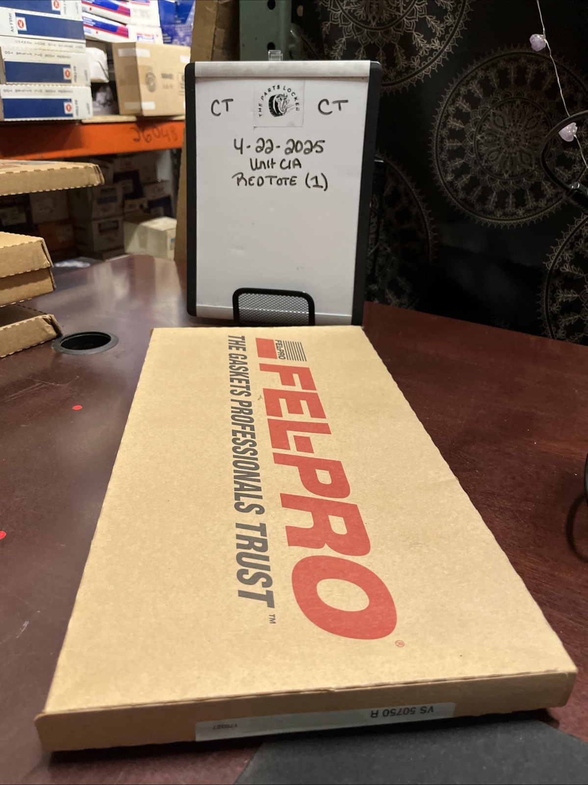 VS 50750 R Valve Cover Gasket Set, Rubber