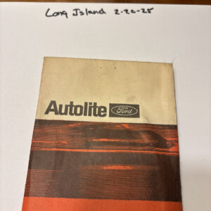 Vintage Ford Autolite C8PZ-8255-AA / RG-27 Water Outlet Connection Gasket NOS