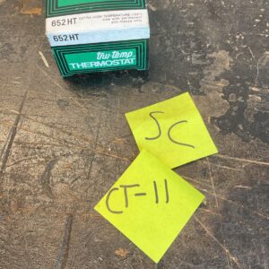 Vintage NOS Tru-Temp 192 Degree Automobile Thermostat 652HT