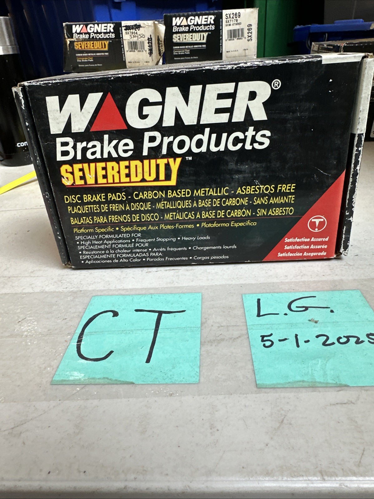 WAGNER SX651 SevereDuty; Semi-Metallic - Image 3