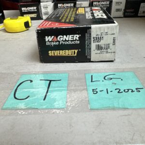 WAGNER SX651 SevereDuty; Semi-Metallic