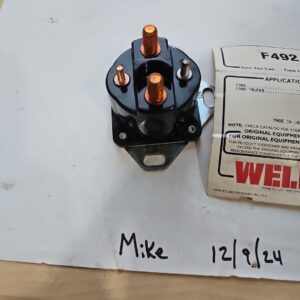 WELLS F492 Heavy Duty 12 V Starter Solenoid NEW 85-94 FORD 89-94 FORD TRUCKS